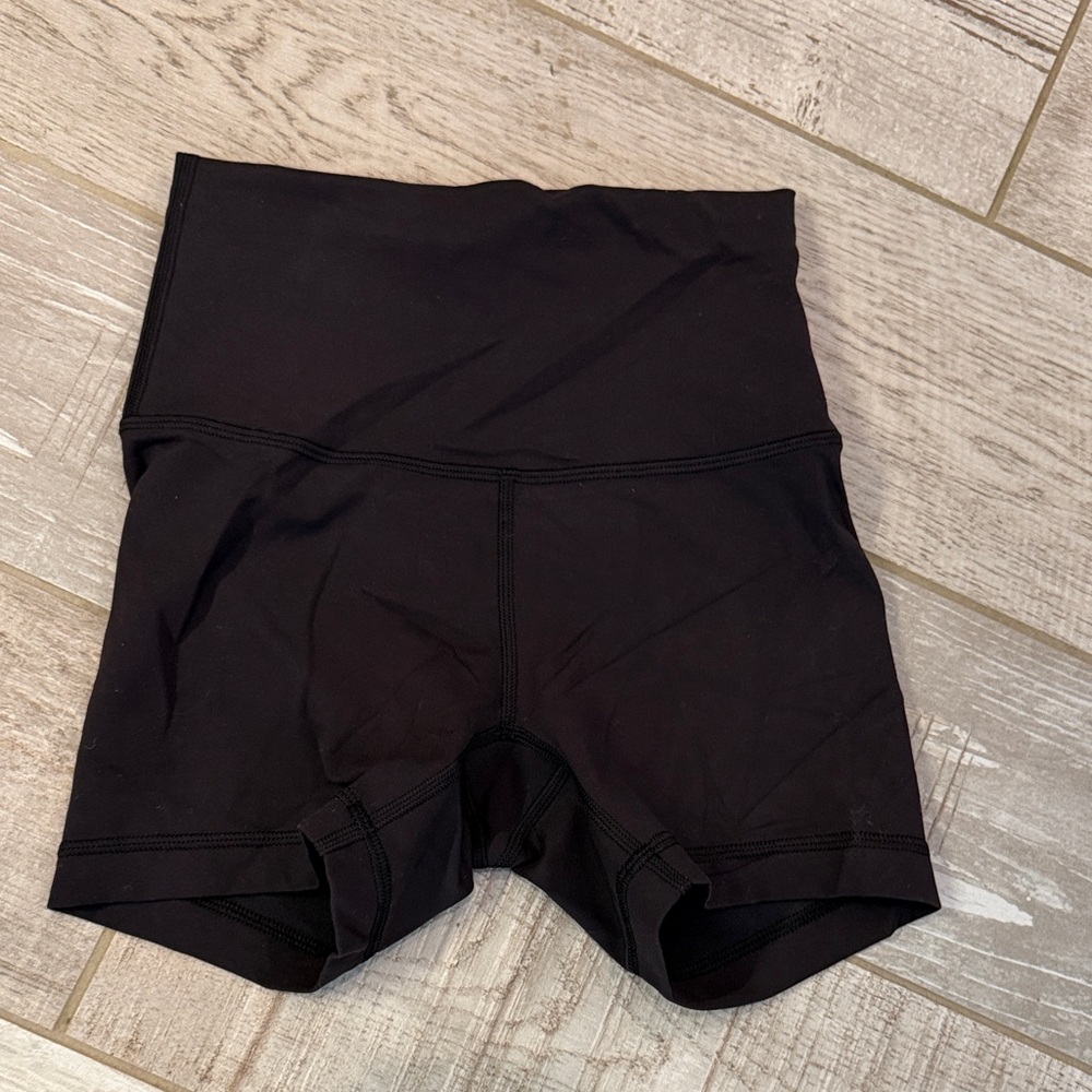 lululemon athletica Classic Black Bike Shorts
